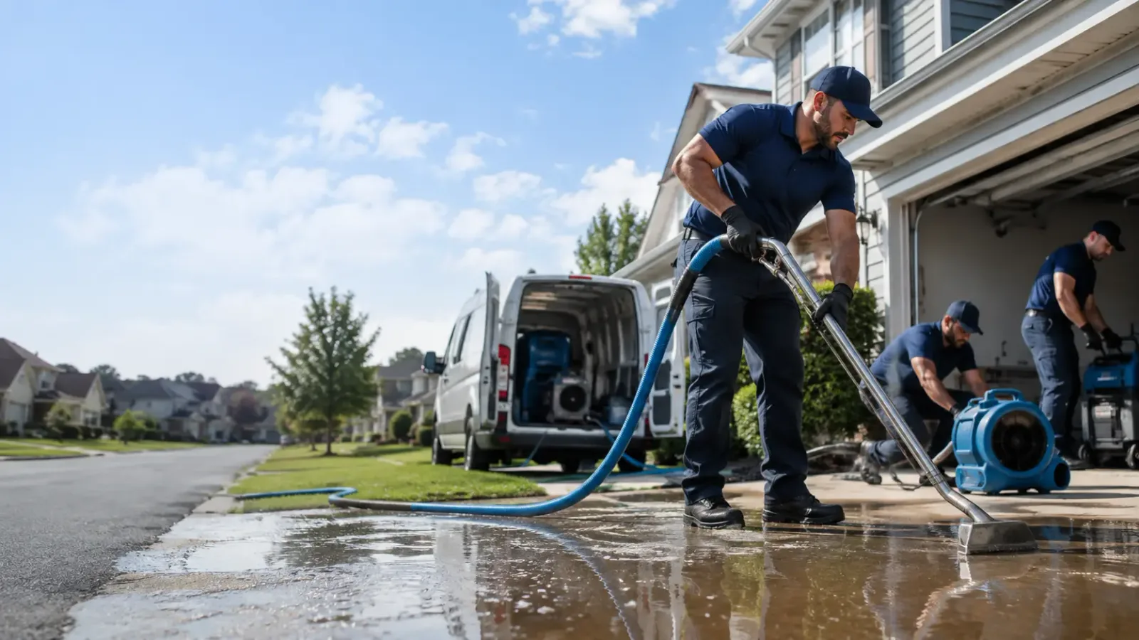 Flood Damage Restoration in Mount Pleasant, WI